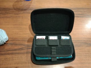 Nintendo 3DS Azul con funda