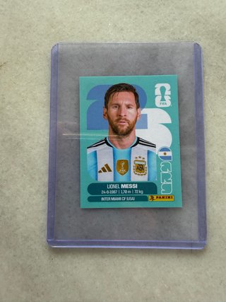 Cromo Messi Mundial 2026 Inter Miami CF
