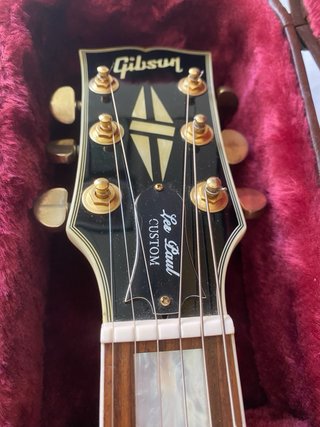 Guitarra Les Paul Custom ZURDA (estuche incluido)