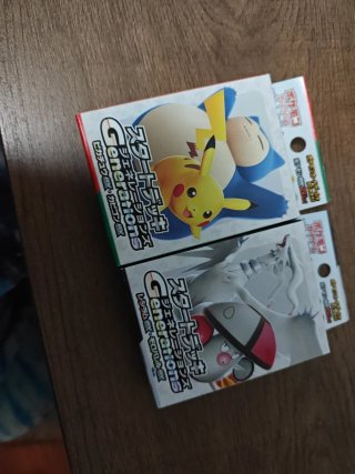 Mazos Pokémon Japoneses Generaciones