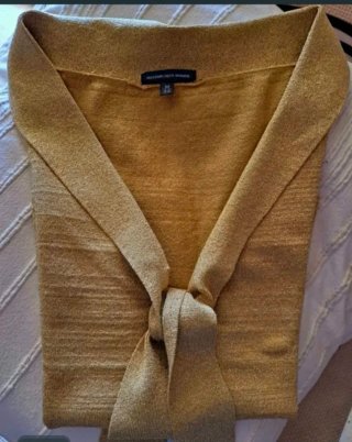 Jersey  Massimo Dutti Dorado Talla M