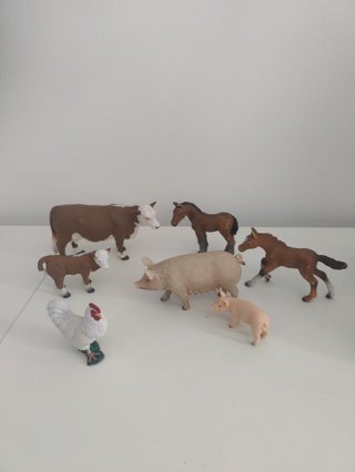 Lote Juguetes Granja Animales collecta