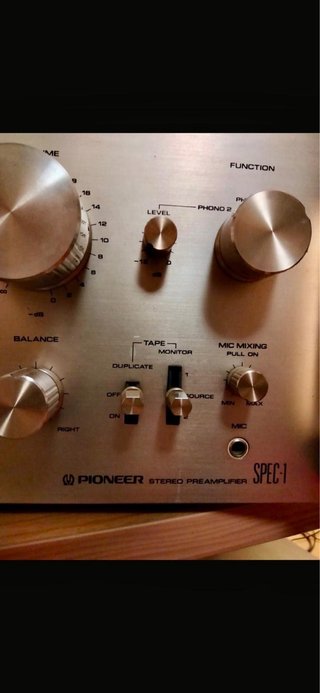 Pioneer Spec-1 y Spec-2 (Originales) Único dueño.