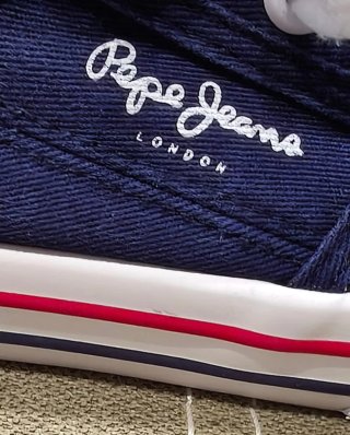 Zapatillas Pepe Jeans T37 Azul/Blanco