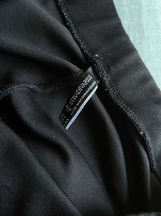 Pantalones campana negros