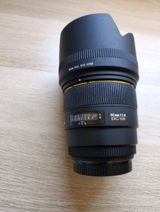 Objetivo Sigma 85mm 1.4 EX DG Canon EF
