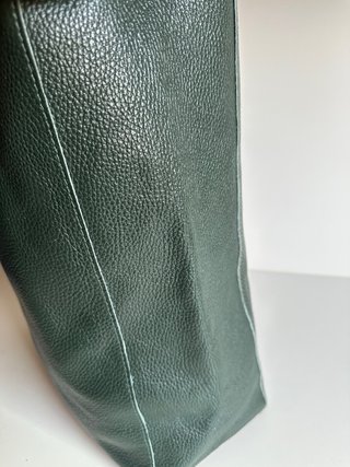 Bolso Piel Verde