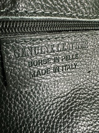 Bolso Piel Verde
