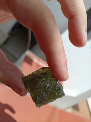 Auténtica Moldavita.