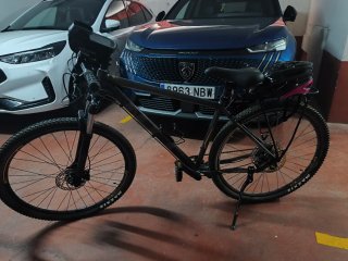 Bicicleta NTT 20 Negra