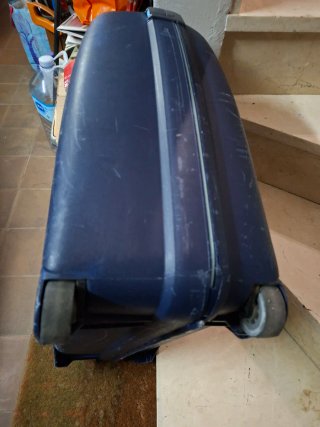 Maleta grande RONCATO azul con ruedas