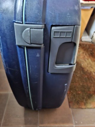 Maleta grande RONCATO azul con ruedas
