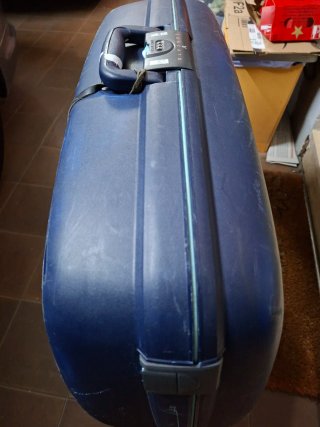 Maleta grande RONCATO azul con ruedas