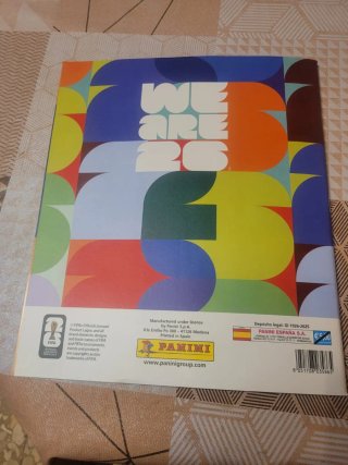 Álbum Cromos Mundial 2026 Panini