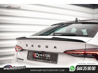 AÑADIDO DE ALERÓN PARA SKODA OCTAVIA BERLINA MK4 2019--