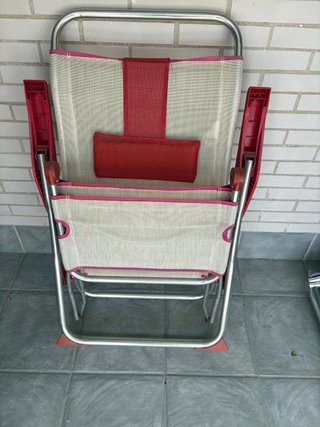 Silla/hamaca de playa plegable