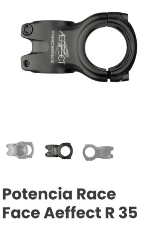 Soporte GPS para Potencia RACE Aeffect R 35