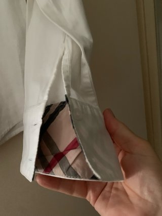 Camisa Burberry Blanca Mujer