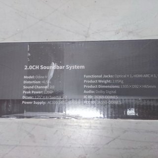 Barra de Sonido Bomaker Negra