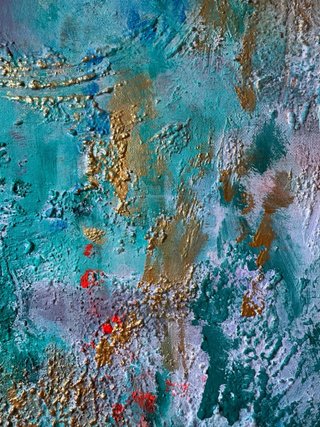 Cuadro abstracto moderno (80cm x 80cm).