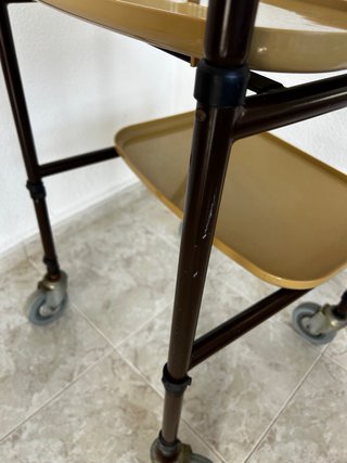 Carrito Auxiliar con Bandejas Extraíbles