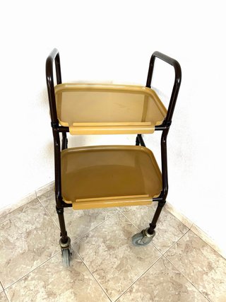 Carrito Auxiliar con Bandejas Extraíbles