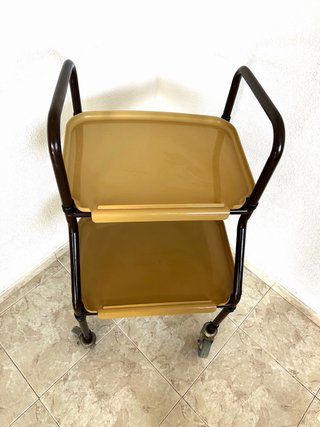 Carrito Auxiliar con Bandejas Extraíbles