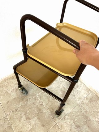 Carrito Auxiliar con Bandejas Extraíbles