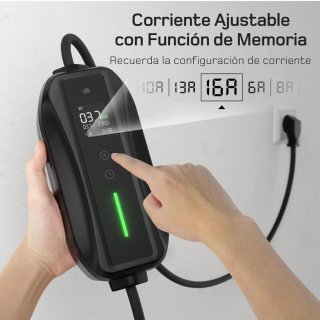 Cargador Coche Eléctrico 6m Tipo 2