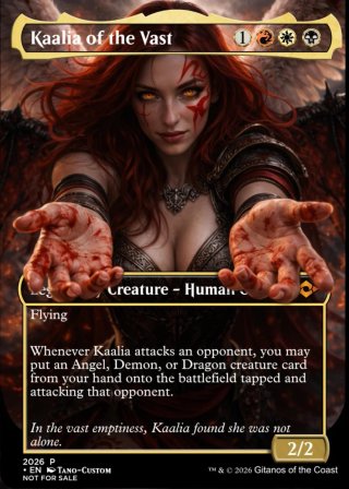 Tergrid, God of Fright - Carta Magic Custom