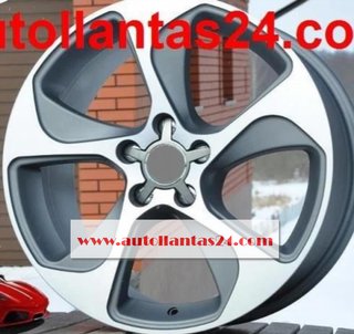 26 Juego 4 llantas audi varios tamaños r008866