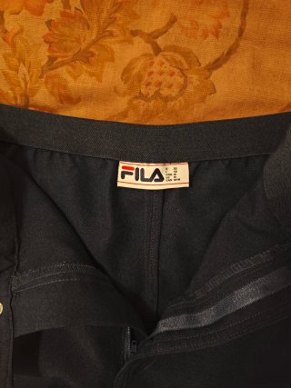 Shorts da tennis Fila vintage blu