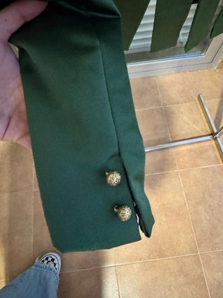 Corpiño Fallera Manga Larga Verde