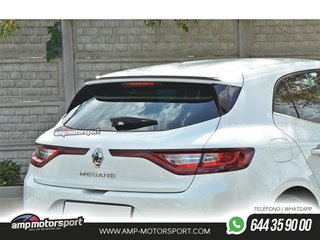 AÑADIDO DE ALERÓN PARA RENAULT MEGANE MK4 2016--