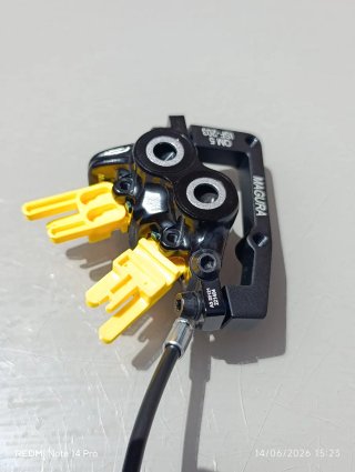 4 Pistones MAGURA MT5 E-Stop Frenos POTENTES.Nuevo