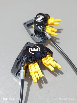4 Pistones MAGURA MT5 E-Stop Frenos POTENTES.Nuevo