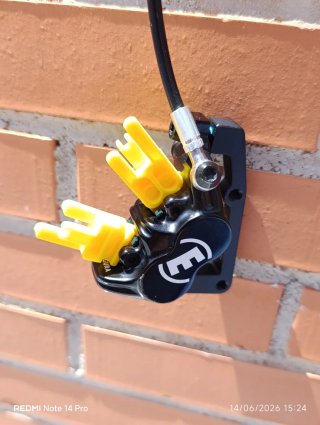 4 Pistones MAGURA MT5 E-Stop Frenos POTENTES.Nuevo