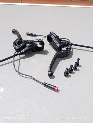 4 Pistones MAGURA MT5 E-Stop Frenos POTENTES.Nuevo