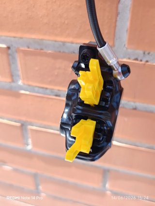 4 Pistones MAGURA MT5 E-Stop Frenos POTENTES.Nuevo