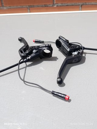4 Pistones MAGURA MT5 E-Stop Frenos POTENTES.Nuevo