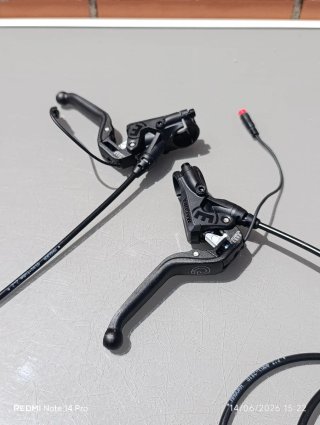 4 Pistones MAGURA MT5 E-Stop Frenos POTENTES.Nuevo