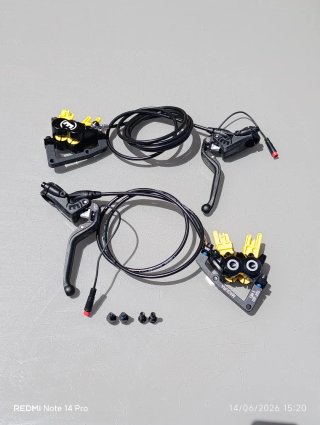 4 Pistones MAGURA MT5 E-Stop Frenos POTENTES.Nuevo