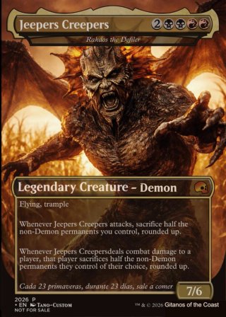 Carta Custom MTG