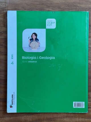 Libro de biología i geología de 4 eso cuarto