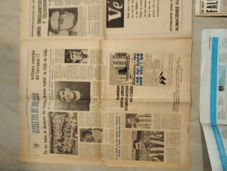 Periódicos antiguos de fútbol