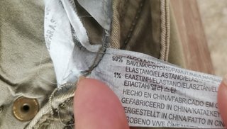 Pantalón largo verde oliva Pull&Bear - vaquero 40