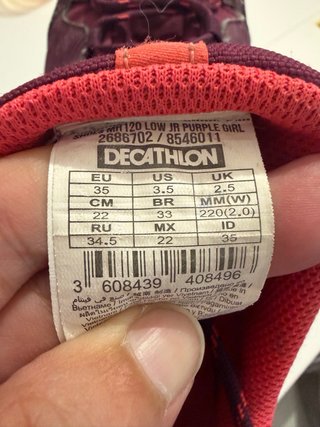 Scarpe trekking Quechua bambina tg 35