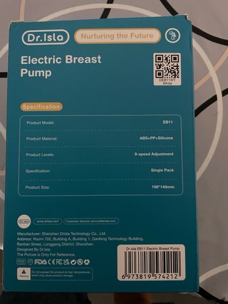 Sacaleches Eléctrico Dr. Isla BPA Free