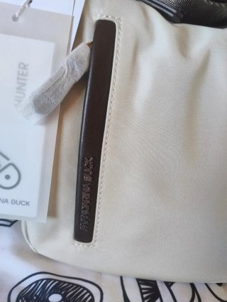 Bolso bandolera Mandarina Duck beige/crema