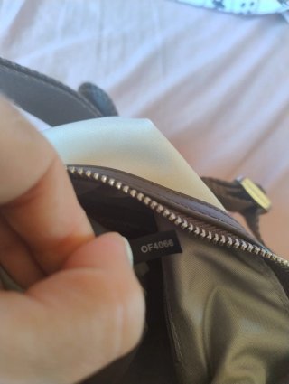 Bolso bandolera Mandarina Duck beige/crema